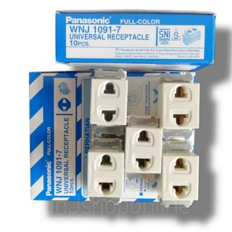 0Saklar panasonic, WNJ 1091-7, mata stop lama Panasonic