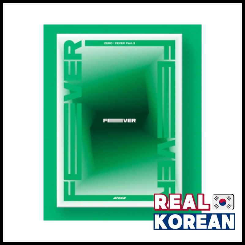 ATEEZ Album - ZERO : FEVER PART.3 + Poster [ALBUM SEALED READY STOCK]