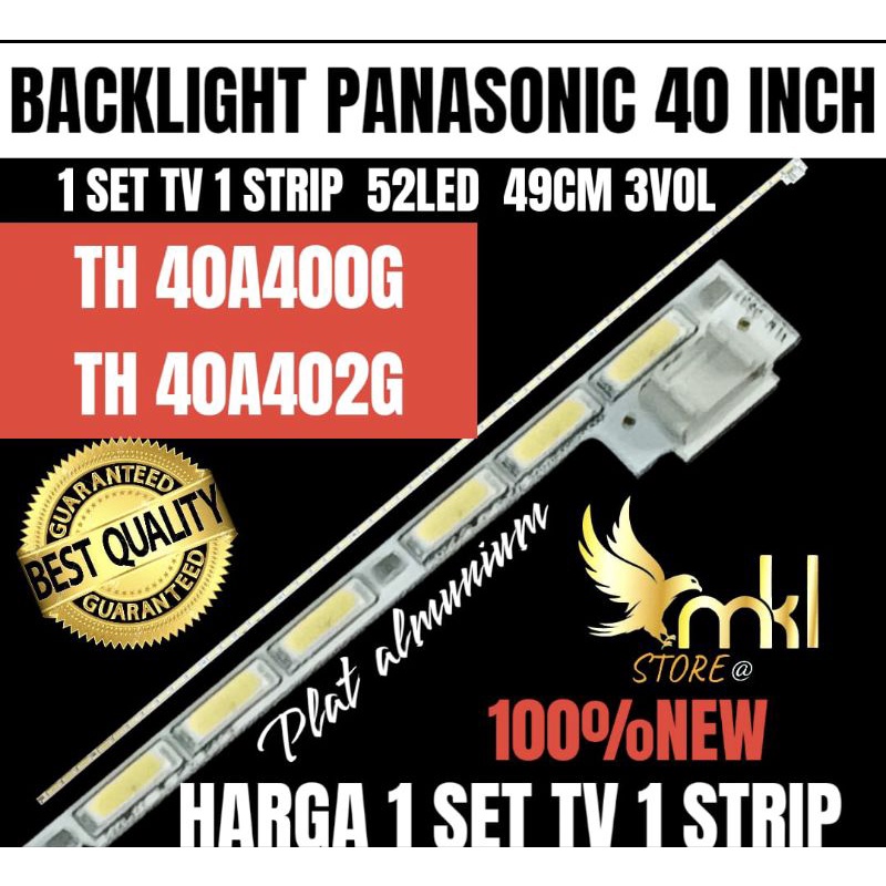 BACKLIGHT TV LED PANASONIC 40 INCH 40A400G-40A402G