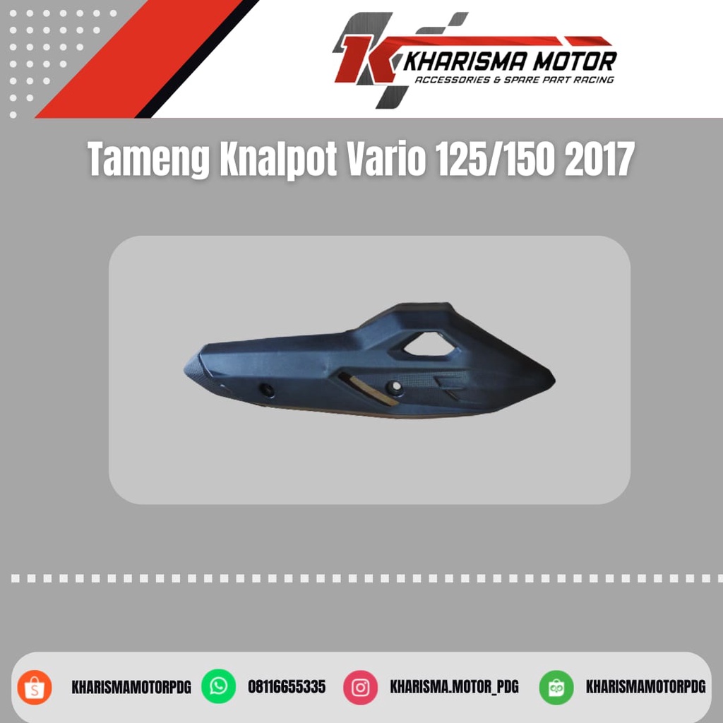 TAMENG KNALPOT (B) VARIO 125/150 2017