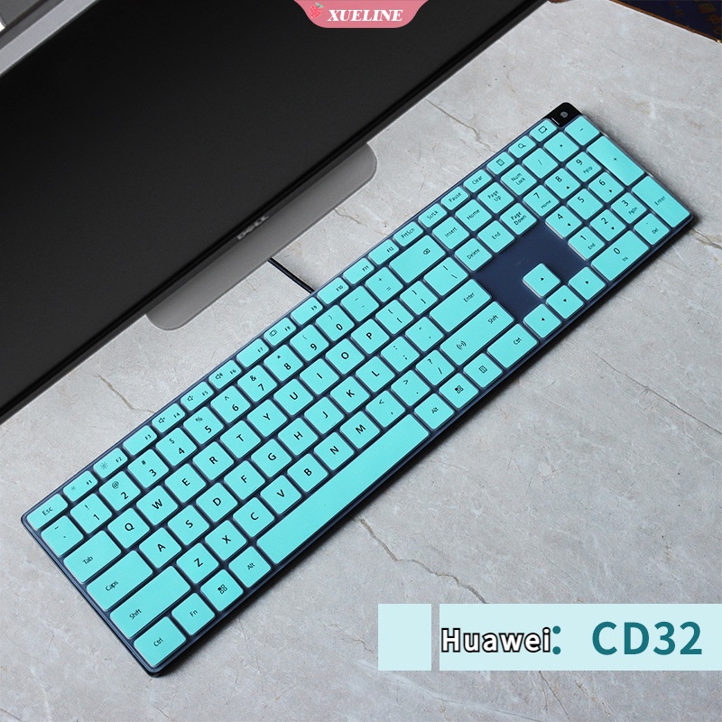 Cocok Untuk Huawei Keyboard Kabel K100 K150 CD30 CD32 CD31 CD33 K150 B515 B520 Ultrasilm Desktop Keyboard Film Pelindung Anti Debu Cover Cakupan Penuh [ZXL]