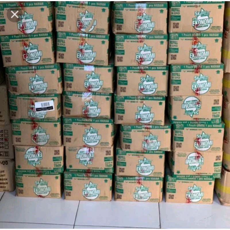 Ekonomi sabun cuci piring 132ml 1dus isi 36