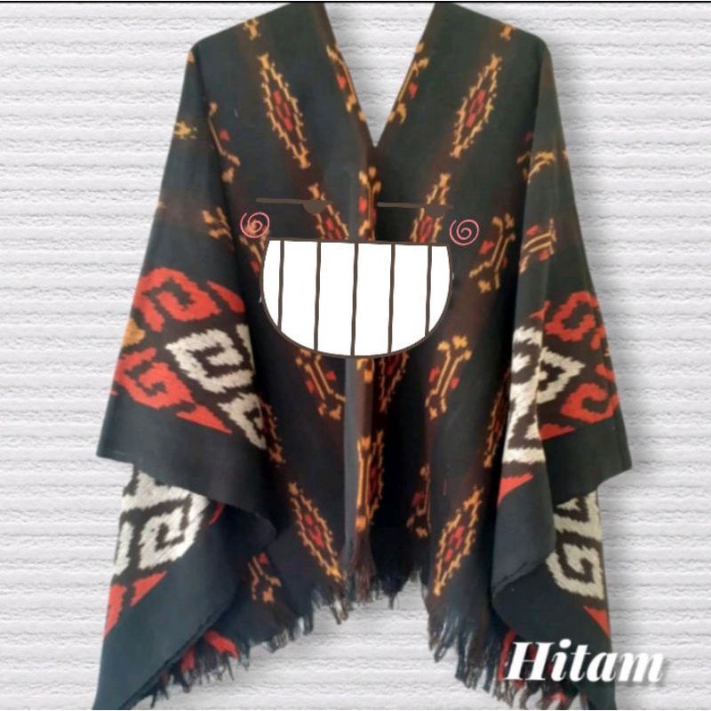 CARDIGAN LENGAN KELELAWAR