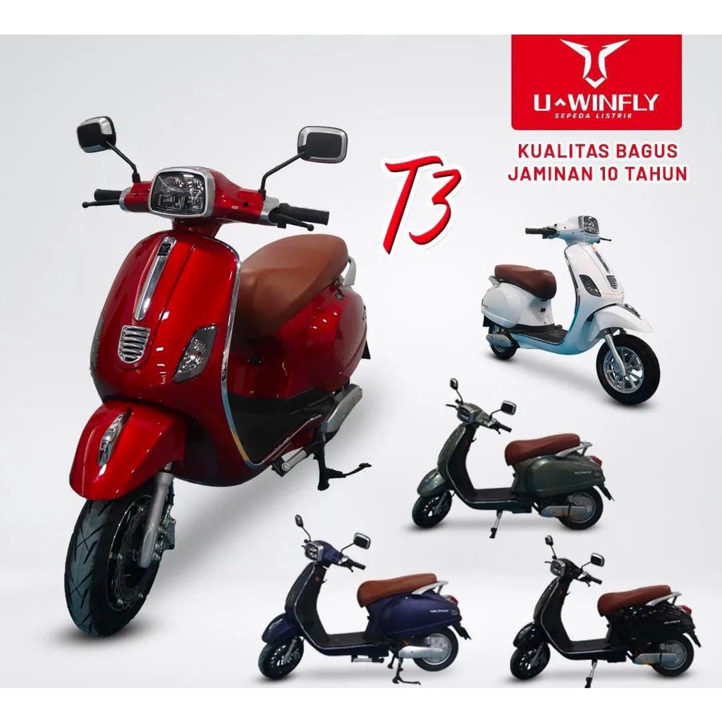 MOTOR LISTRIK UWINFLY T3S VESPA ORIGINAL