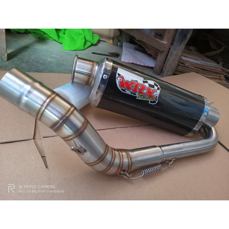 Knalpot Wrx gp5 carbon buat Nmax Aerox Mio sporty Mio j soul gt vario 125led vario 150