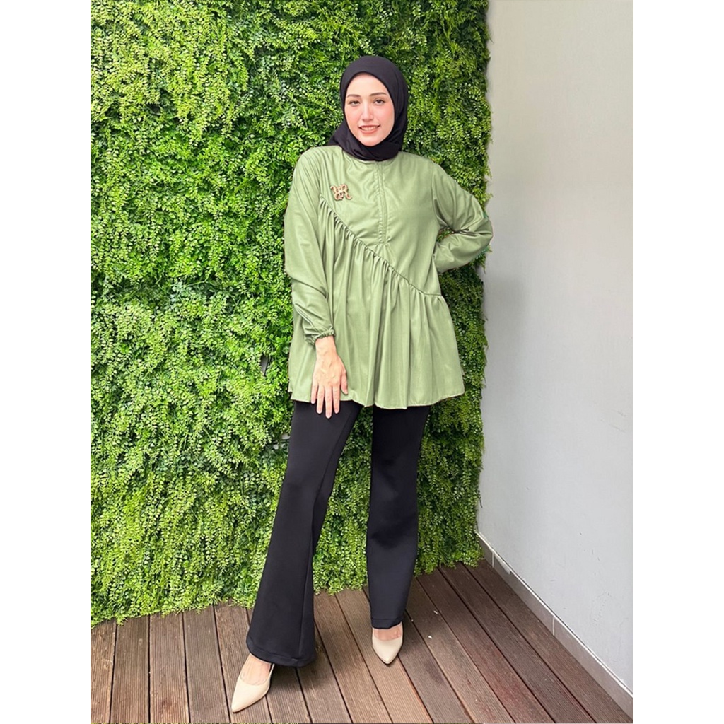 [LAST STOCK] Radwah - Misya Top - Atasan Muslim Wanita Blouse
