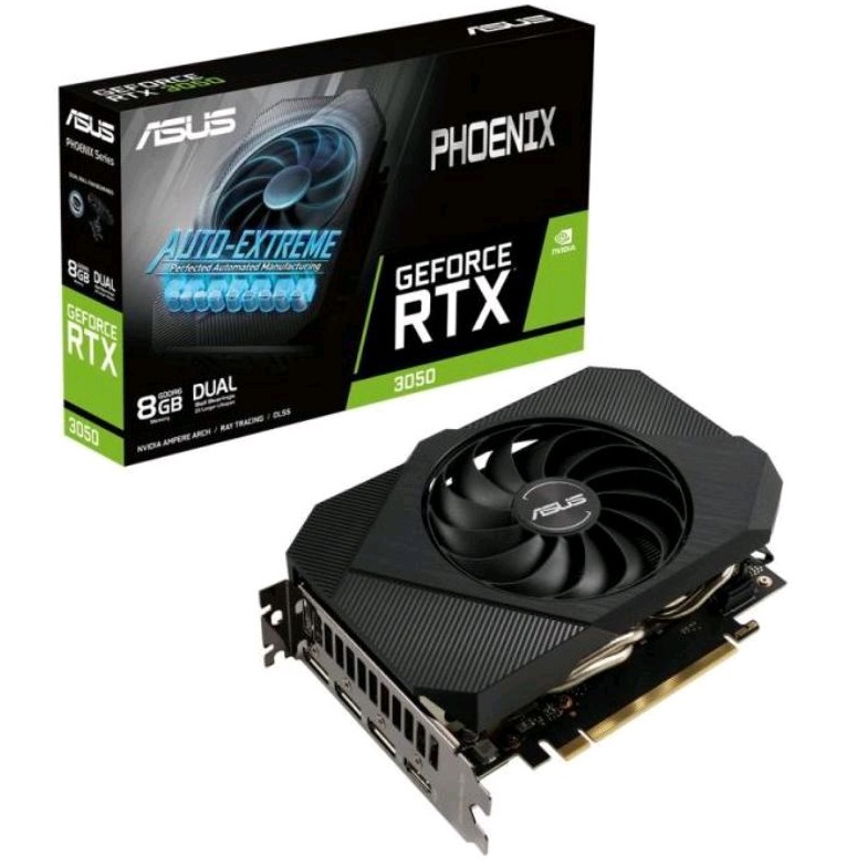 VGA ASUS GEFORCE RTX 3050 8GB GDDR6 PHOENIX