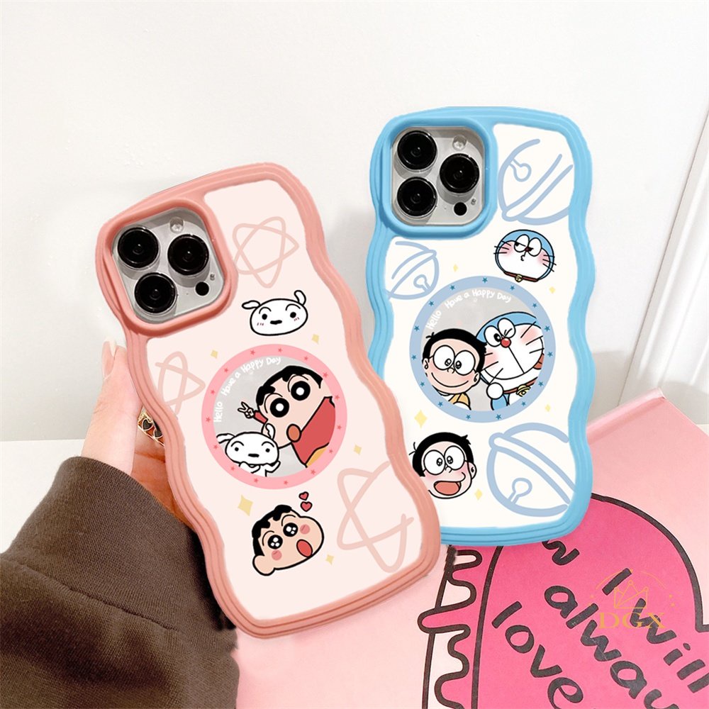 Casing TPU Samsung A04S A13 A03S A23 A22 A21S A12 A02S A11 A51 A10 A30 A50 A52 A20S A10S M12 A71 A73 A53 A33 A32 Motif Doraemon