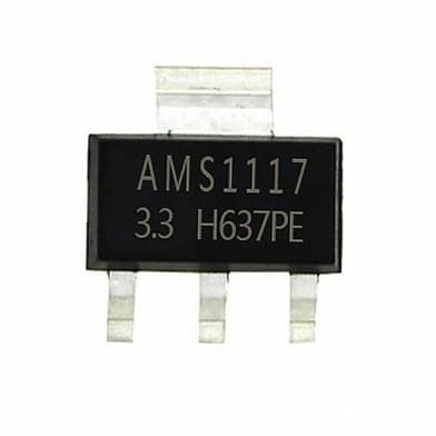 IC REGULATOR AMS1117 3.3V 3,3V 1A SMD Voltage REGULATOR SOT223 3V3 smd