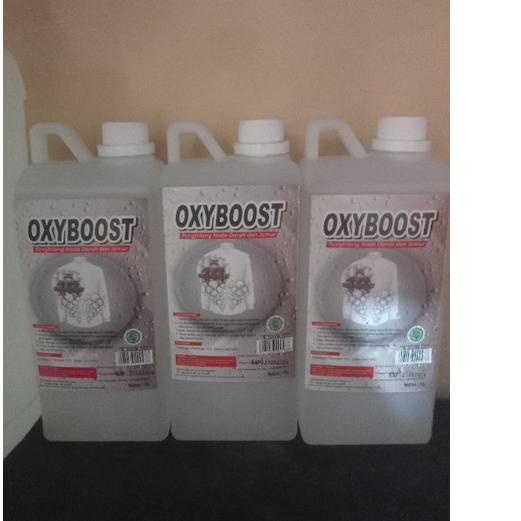 ↔✢❅ Oxyboost Oxy Boost Premium Pembersih Penghilang Noda Berat Darah Jamur Luntur Ukuran Derigen 1 L