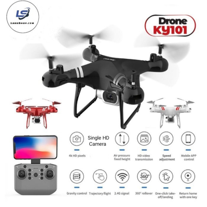 Drone Jjrc Hj14W Kamera Wifi