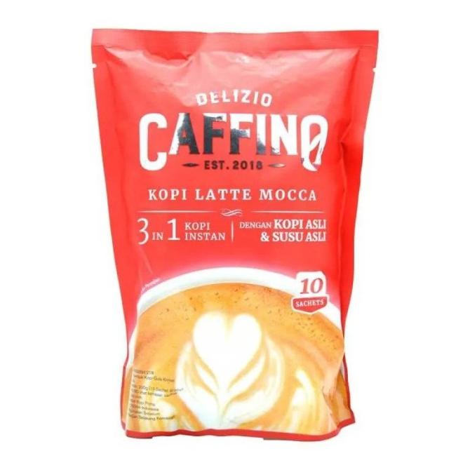 

[BISA COD] Caffino Kopi Latte Coffee Renceng 10 Sachet x 20 gram