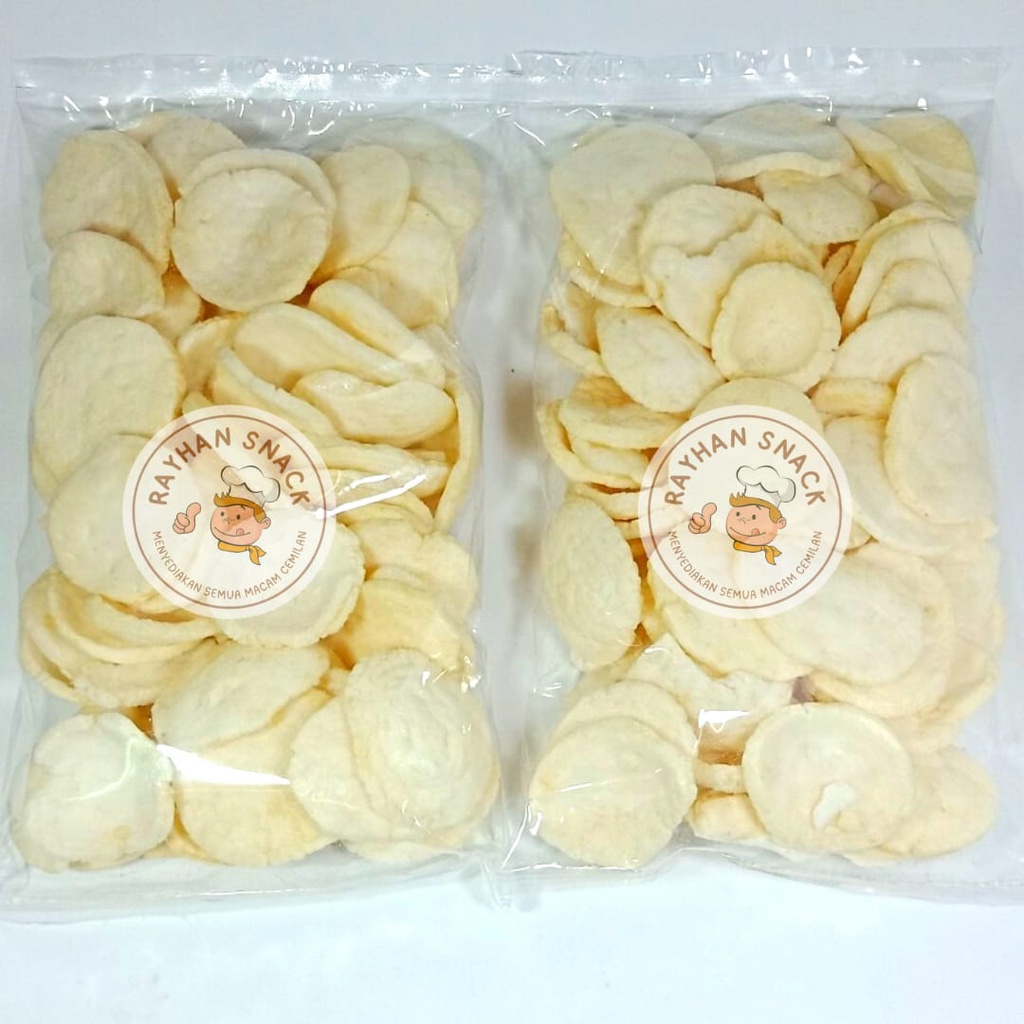 

Kemplang Kancing 250gr / Kerupuk Ikan Tenggiri Gurih Enak Kiloan