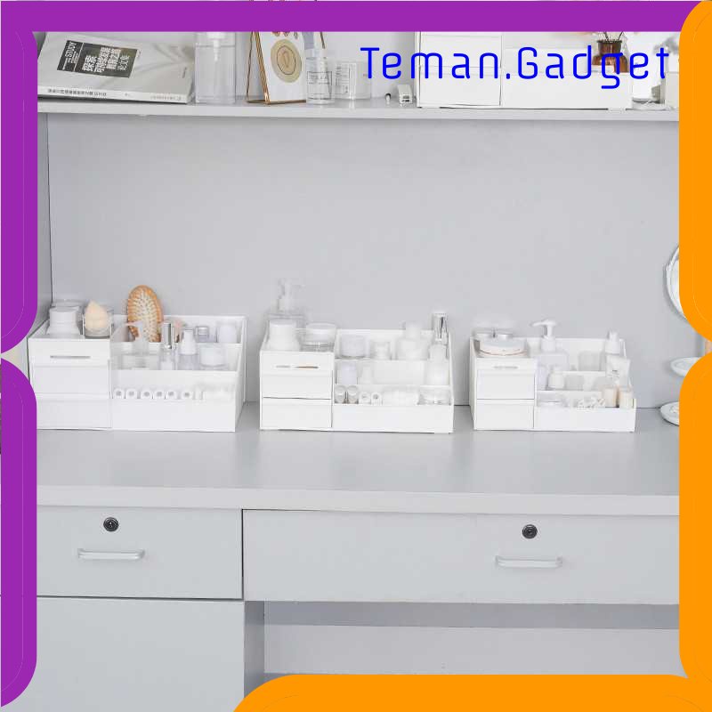 TG-MKP Mrosaa Rak Organizer Make Up Kosmetik Rack House Container Size M - ASS319