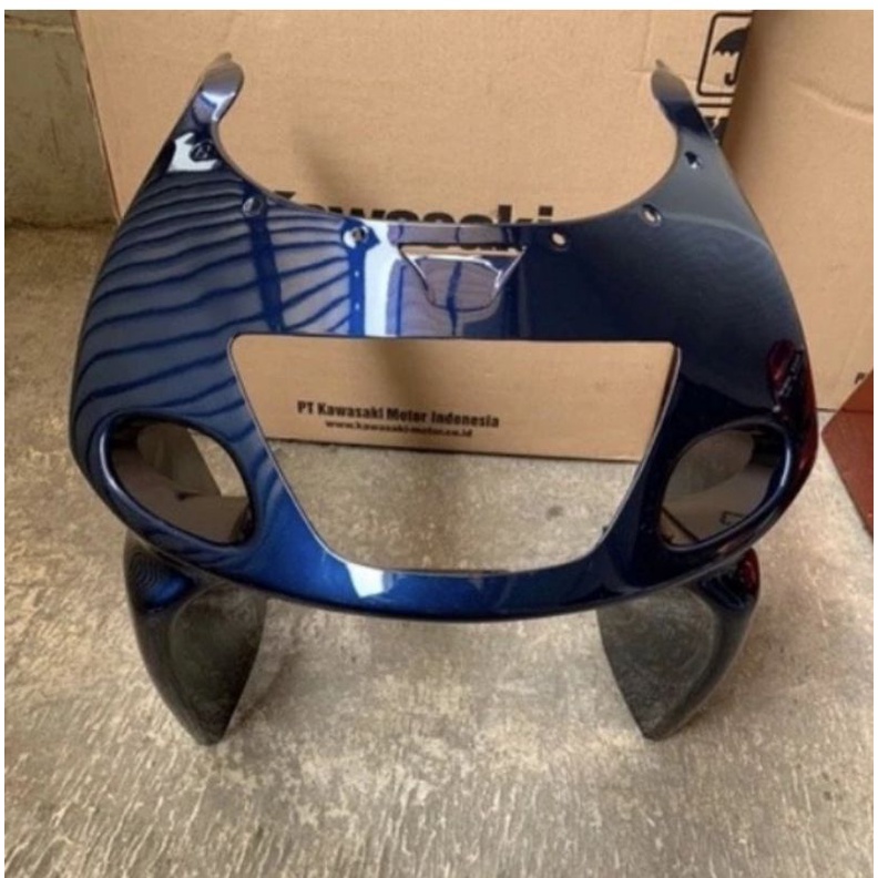 fairing atas ninja rr old biru navy