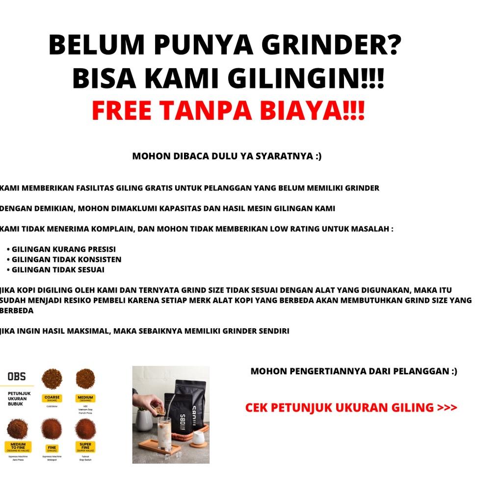 

((A-4-T ♥> Kopi Houseblend 250 gram Biji/Bubuk | Arabika Robusta 250 gr | OBS Coffee House Blend 250gr trending