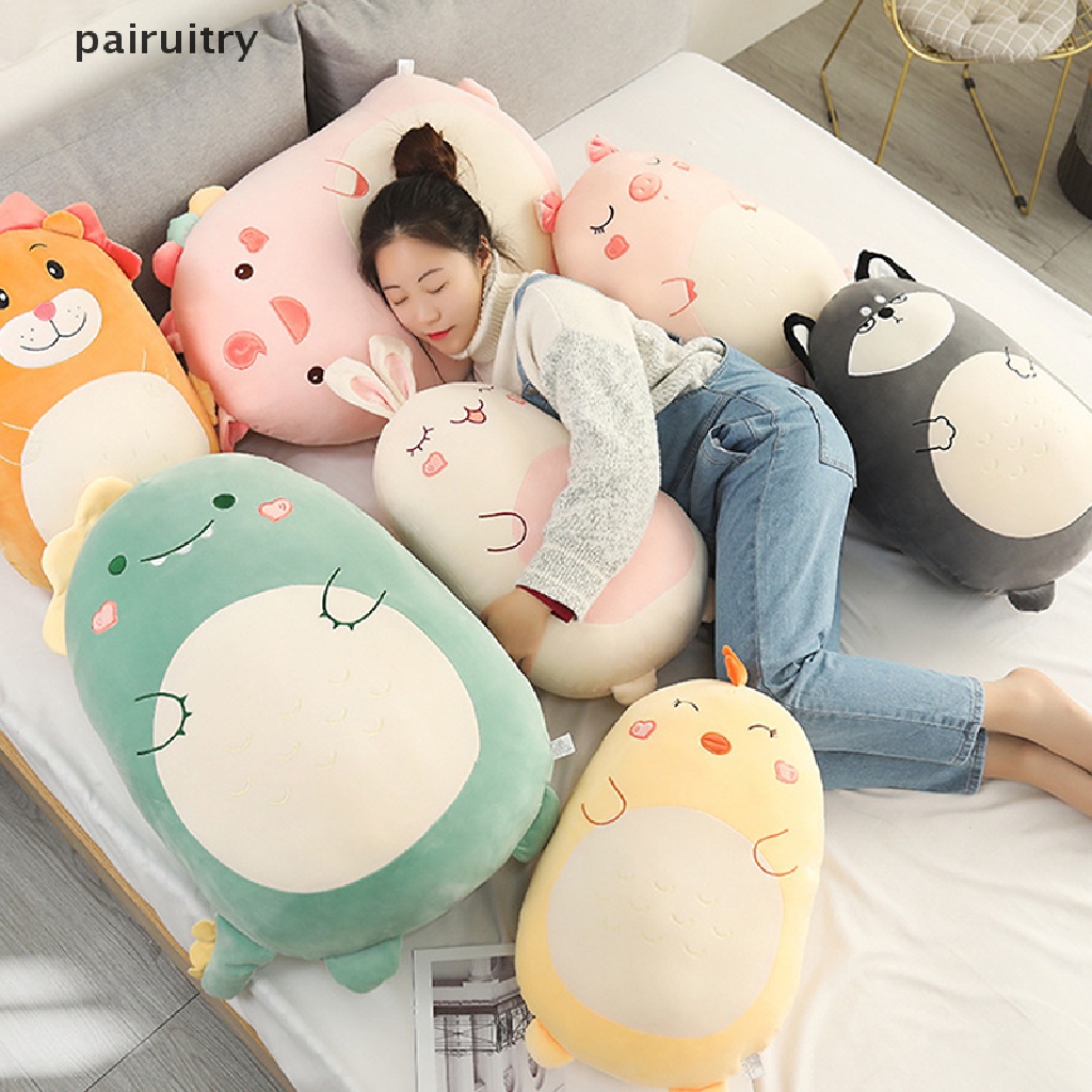 Prt Squishmallows Plush Toy Animal Kawaii Unicorm Dinosaurus Singa Empuk Bantal Besar PRT