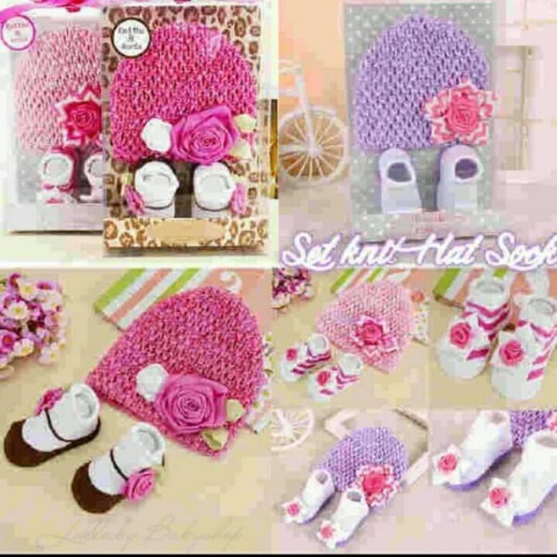turban rajut pita topi bayi baby jilbab hat balita hijab perempuan girl cewek fanta