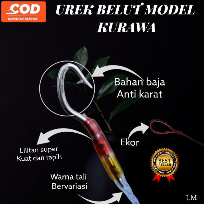 urek belut sawah siap pakai pancing belut sawah anti karat urek belut baja urek belut termurah panci