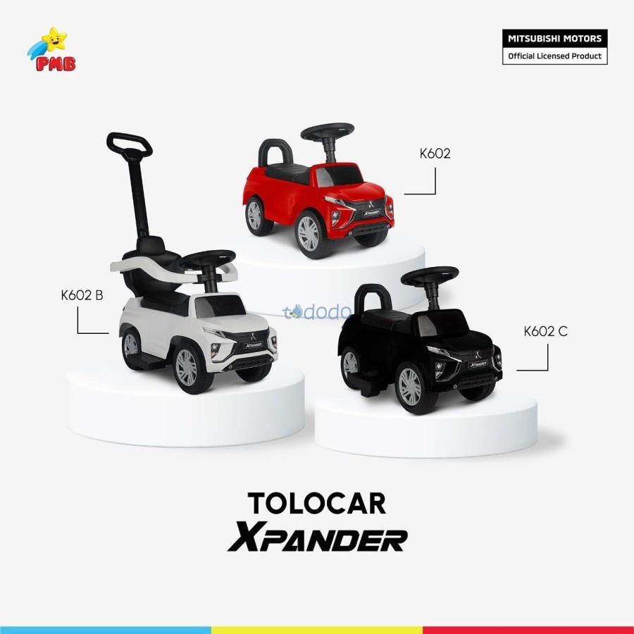 Mainan Mobil Dorongan Anak Tolo Car Tolocar PMB Expander  K602 / K602B/ K602C