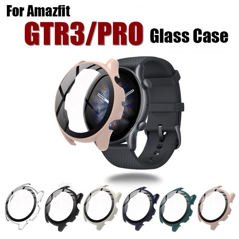 Pc Pelindung Case Kaca Untuk Huami Amazfit GTS4 GTS2 Mini GTS3 Full Screen Protector Cover Untuk Huami Amazfit GTR3 Pro GTR4 BIP3 Pro Case