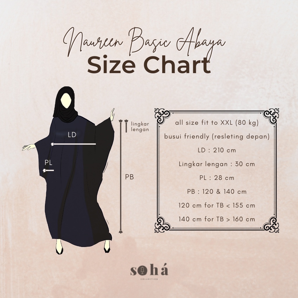 Naureen Basic Abaya