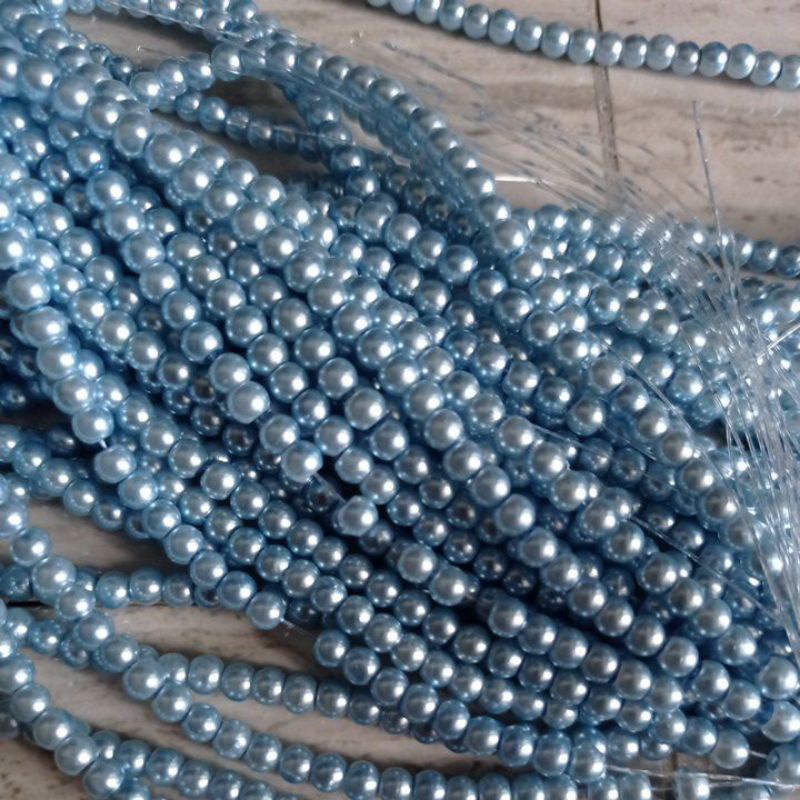 Mutiara Sintetis Berat ukuran 4mm