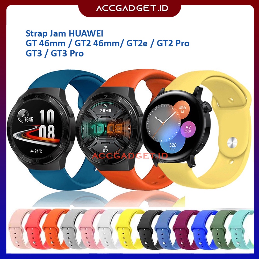 Tali Strap Jam Huawei Watch GT 46mm / GT2 / GT2E / GT3  46mm &amp; GT3 Pro 43mm 46mm - PN2 Strap Watchband