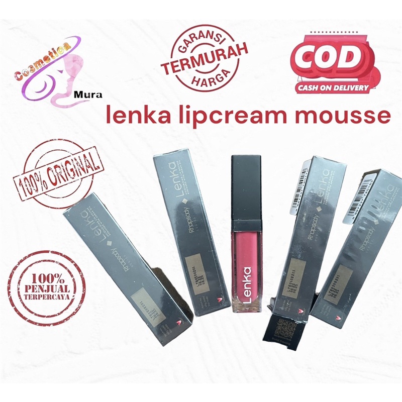 new lip mousse lenka || lenka lip mousse rapshody series