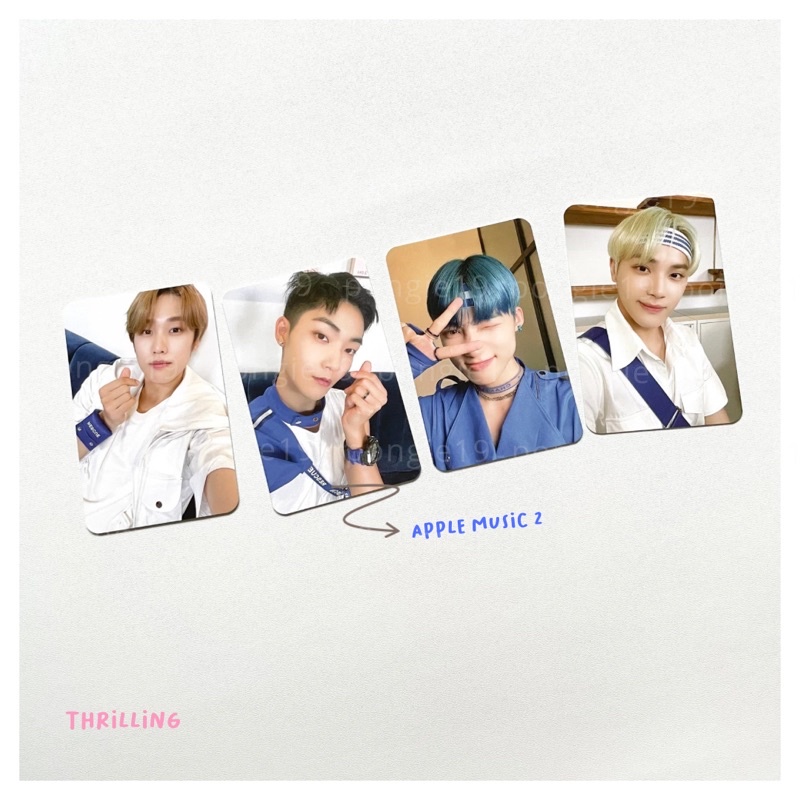 THE BOYZ THRILLING APPLE MUSIC 2 POB / PHOTOCARD / PC / JACOB / KEVIN / HAKNYEON / NEW
