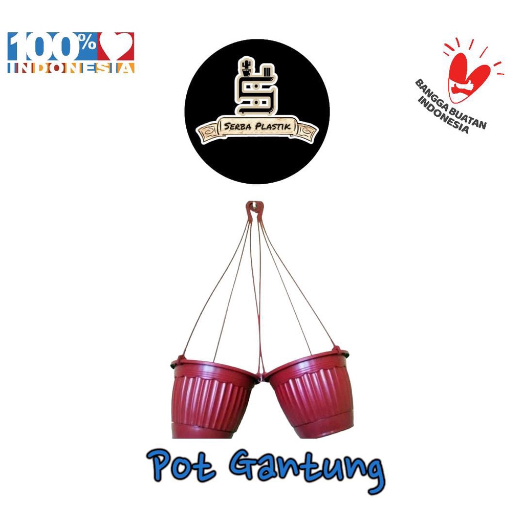 Pot bunga GANTUNG PUMBA 17 Pot gantung kecil bagus murah grosir