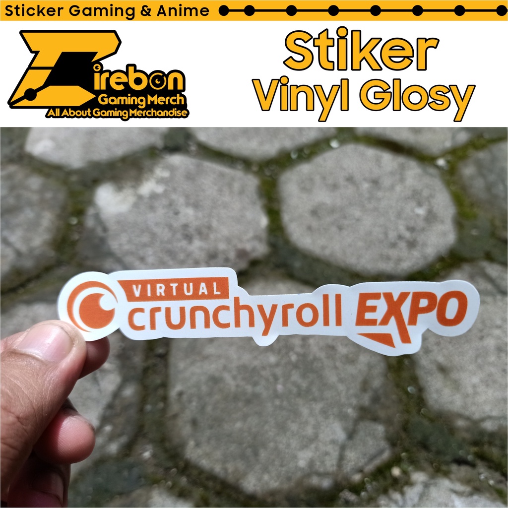 Stiker Crunchyroll Fans