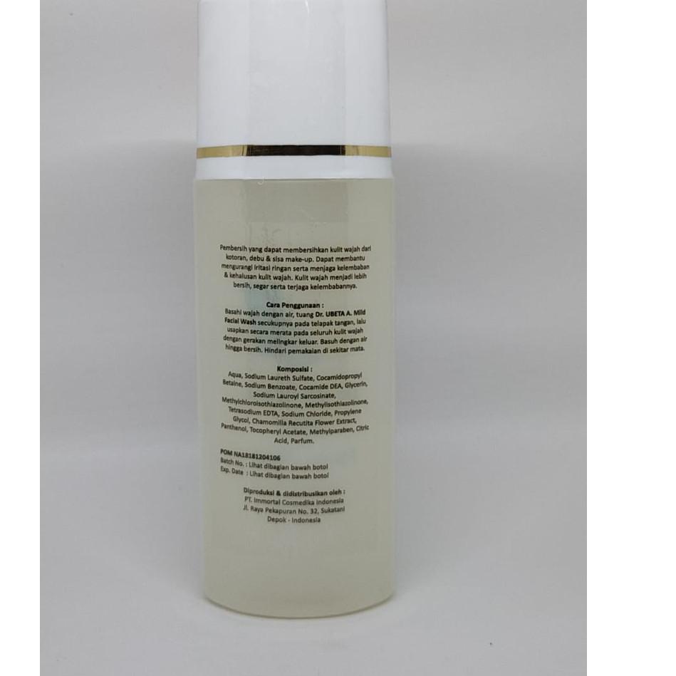 Grab It Fast--Dr. UBETA A. MILD FACIAL WASH 100 ml. Pembersih Wajah Lembut dng Pelembab Chamomile da