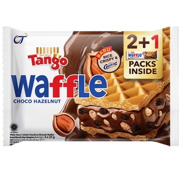 

tango wafer choco hazzlenut 3 x 25gr