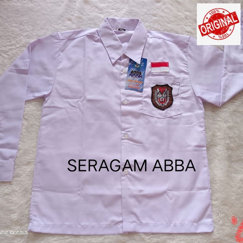 Baju Seragam Sekolah SD Putih Panjang kelas 1-6 Ready Stock &amp; PO