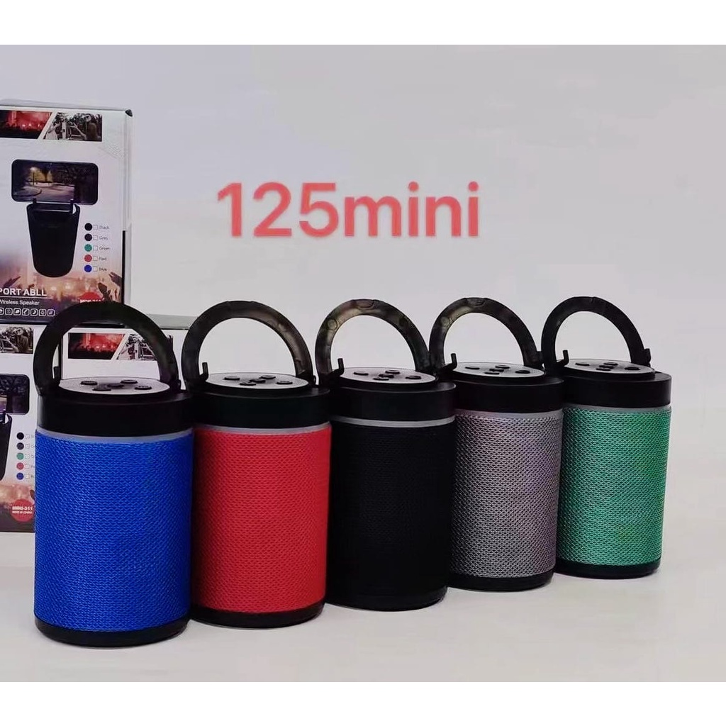 SPEAKER BLUETOOTH MINI-125 / WIRELESS SPEAKER PORTABLE TWS