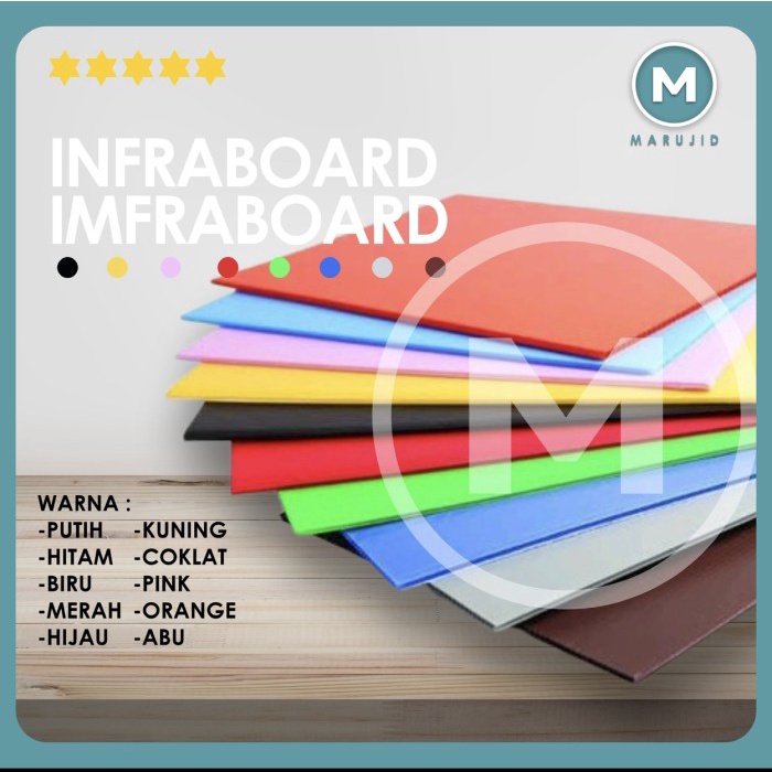 

Impraboard Infraboard / Impraboard Putih 120X150 Tebal 5Mm