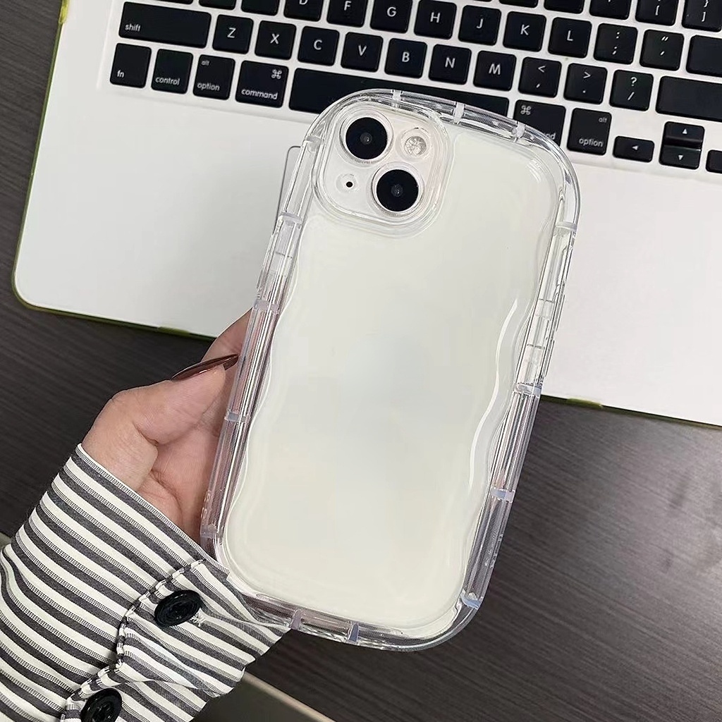 Soft Case Transparan Motif Sabun Untuk Apple iPhone 6S 7 8 Plus XR XS Max 11 12 13 14 Pro Max casing hp baolongwish