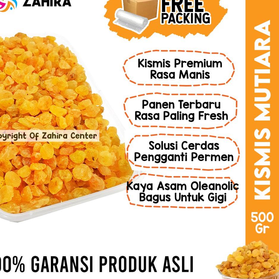 

5.5 Product HOT Kismis Simin Mutiara 500gr Kismis Arab Kismis Raisin Rasa Manis Enak Fresh Khas Arab MPASI Original Oleh-oleh Haji Umrah