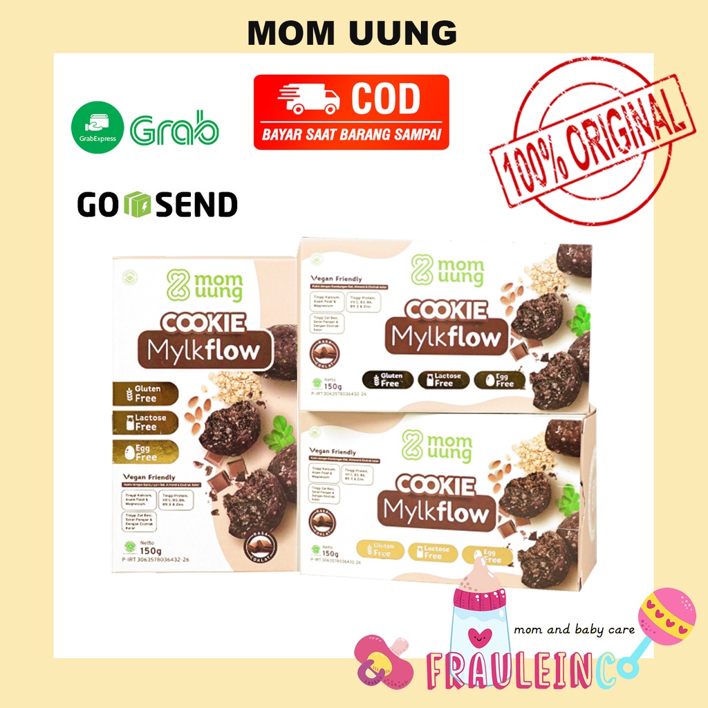 *FRAULEINCO* MOM UUNG Official Asi Booster 30 60 capsul / cookies mylkflow / nipple cream mom uung