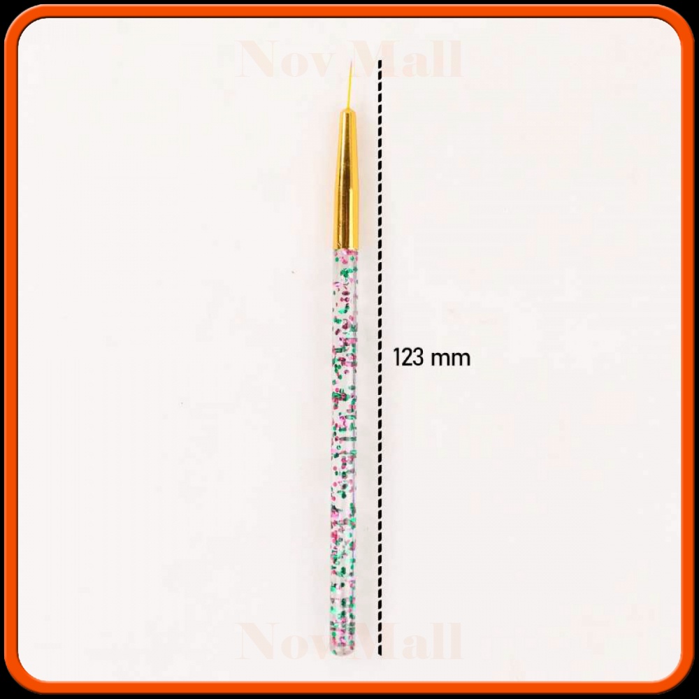 Brush Kutek Kuku Ultra-thin Liner Nail Art 3 PCS -BY673