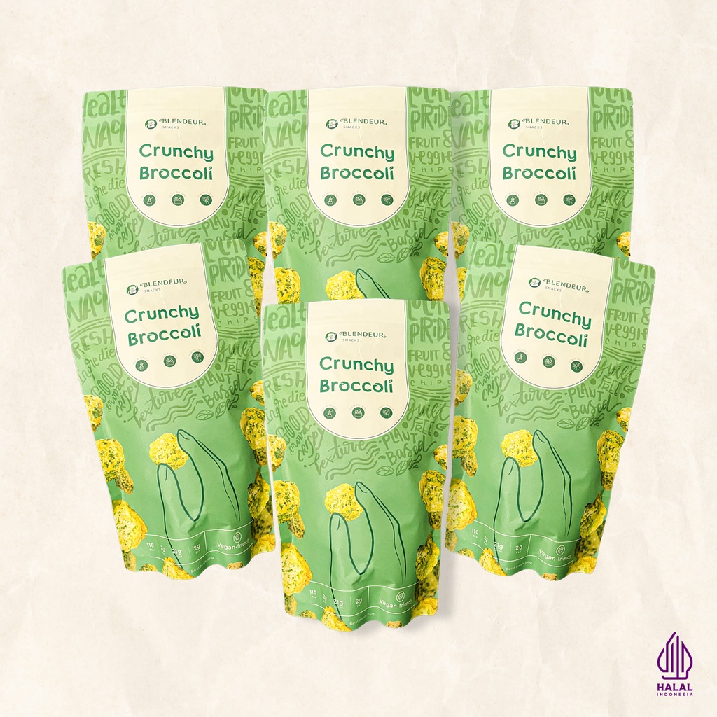 

Crunchy Broccoli - Family Package (6 pcs)