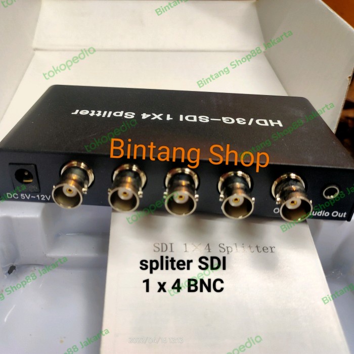 SPLITTER SDI BNC 1 X 4 SHD 4K