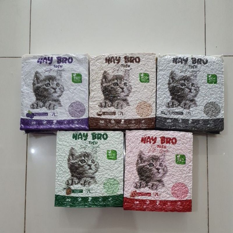 Hay Bro Tofu Soya Cat Litter (7 L)