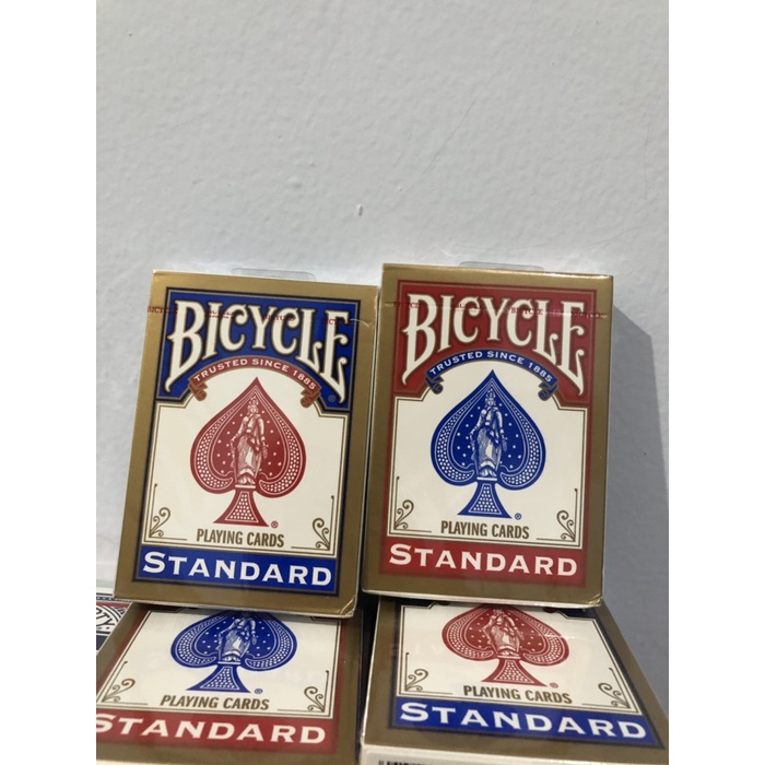 Play Bycicle Standard Gold Border [Kartu Remi] Bicycle Standard