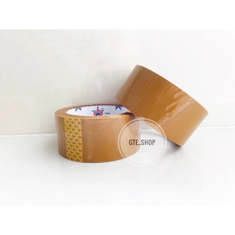 

Lakban Coklat Slop (6Pcs) Murah 100Yard Lakban Super Murah Solatip Isolasi Opp Lakban Bening Lakban