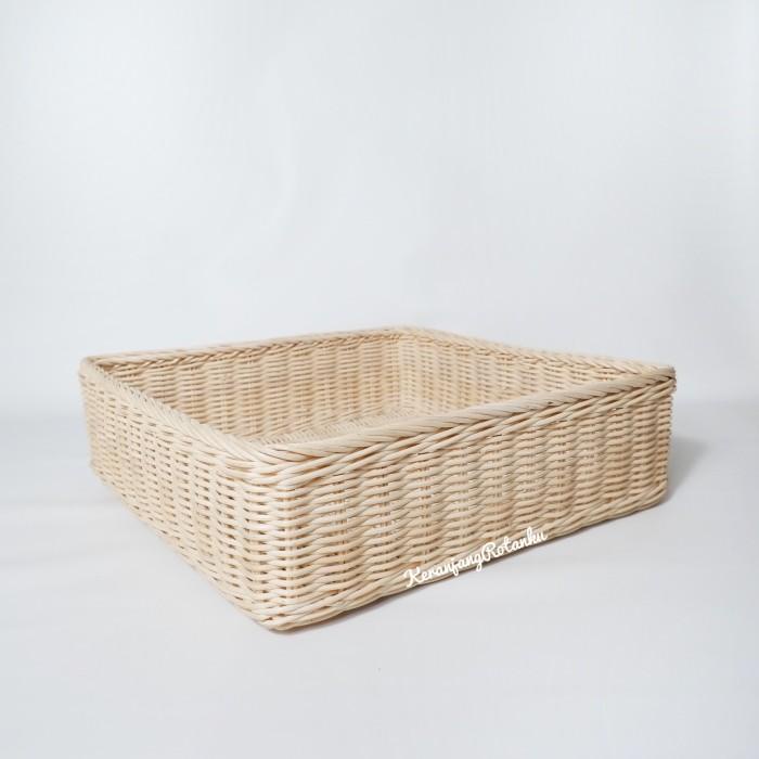 Keranjang Rotan Kotak 35X35X10