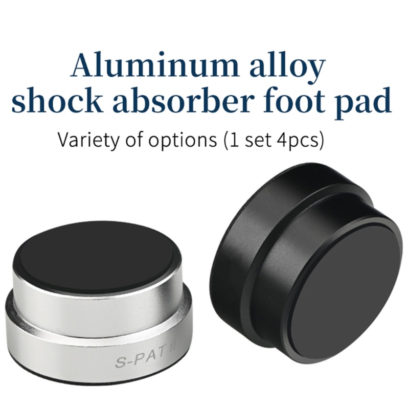 Zzz 4pcs Pad Kaki Paku Kaki Penyerap Goncangan Untuk Speaker HI-Fi Amplifier