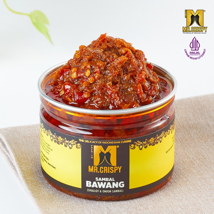 

SAMBAL MR CRISPY SAMBAL BAWANG TRASI BALADO RICA HIJAU THAI - SAMBAL BAWANG