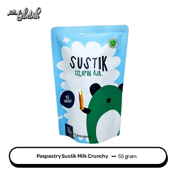 Paspastry Sustik Celupin Aja Milk Crunchy 55gr - Stik Susu